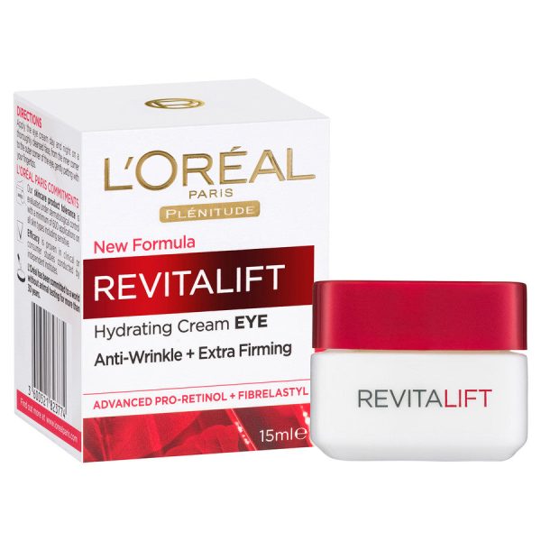 Loreal Paris Revitalift Anti-Wrinkle Hydrating Eye Cream 15Ml