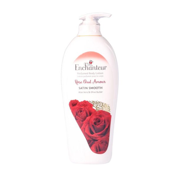 ENCHANTEUR ROSE OUD AMOUR PERFUMED BODY LOTION 500ML