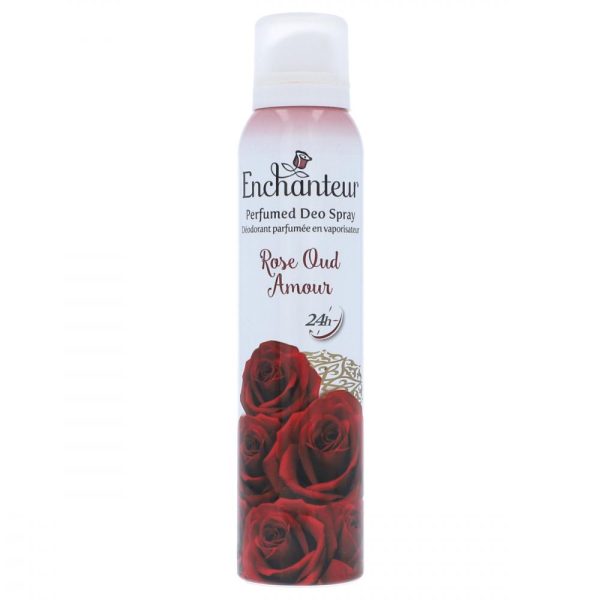 ENCHANTEUR PERFUMED DEO SPRAY ROSE OUD AMOUR 150ML