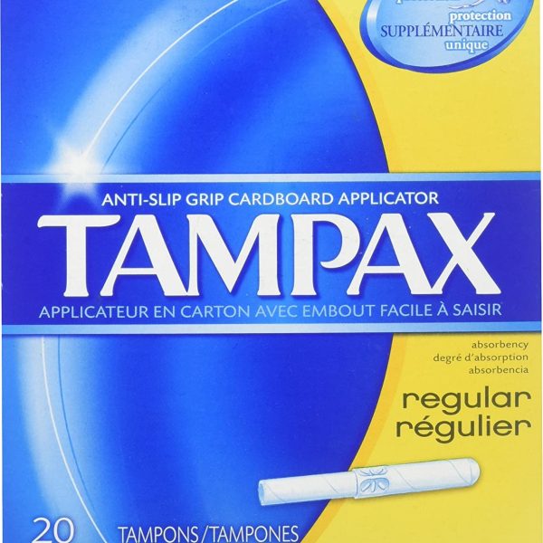 TAMPAX USA REGULAR 20 S