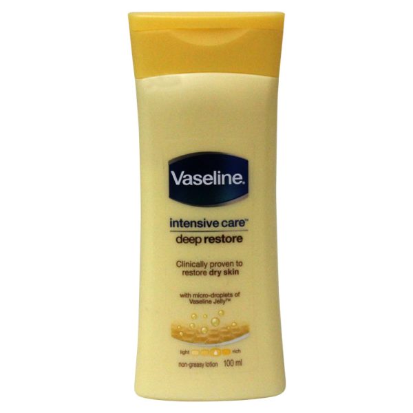 Bath and Body 14 VASELINE BODY LOTION INTENSIVE CARE DEEP RESTORE 100ML