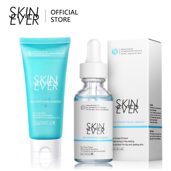 SKIN EVER Sea Grape Facial Cleanser + Facial Serum