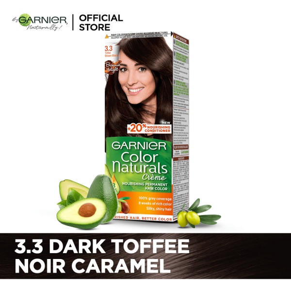 Garnier Color Naturals- 3.3 Dark Toffee Noir Caramel Hair Color