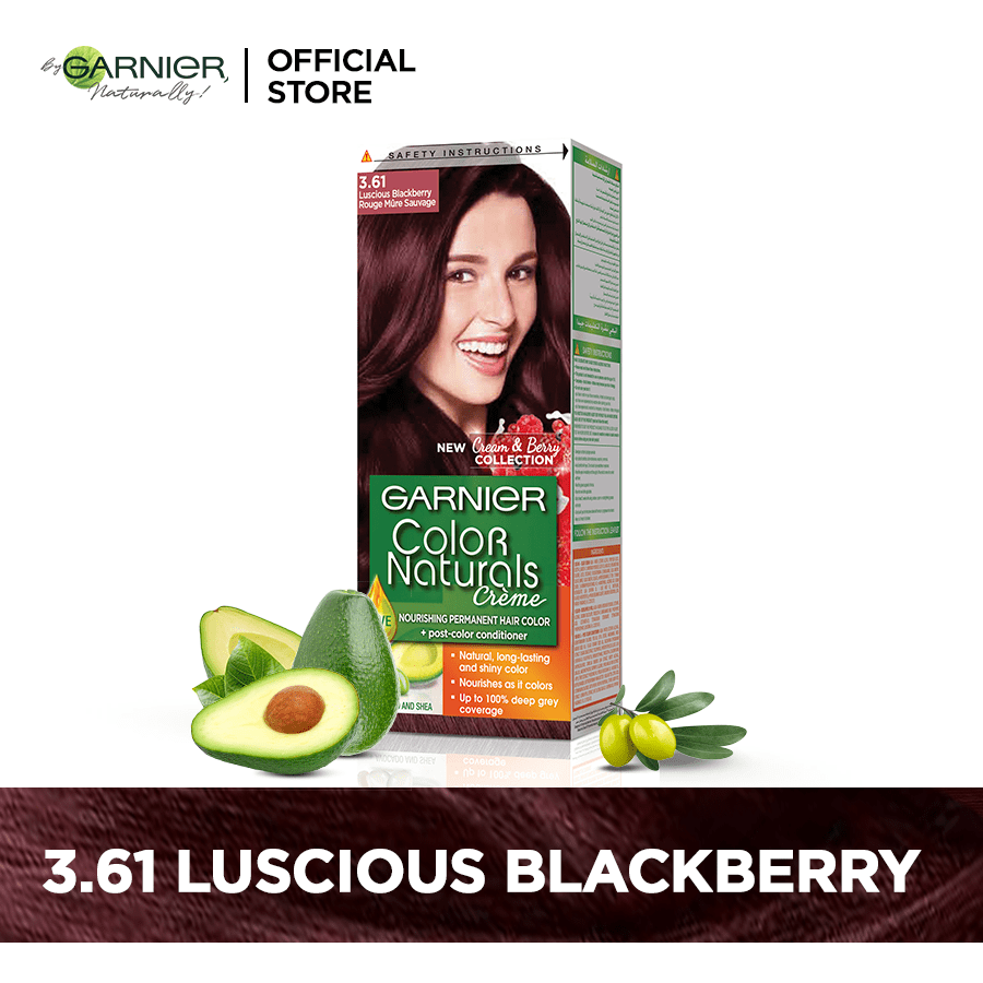 Garnier Color Naturals- 3.61 Luscious Blackberry Hair Color 3 Garnier Color Naturals- 3.61 Luscious Blackberry Hair Color