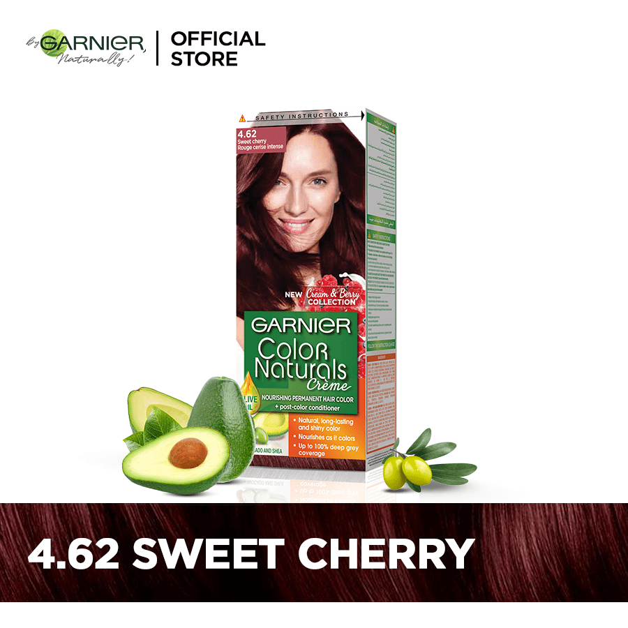 Garnier Color Naturals- 4.62 Sweet Cherry Hair Color 3 Garnier Color Naturals- 4.62 Sweet Cherry Hair Color