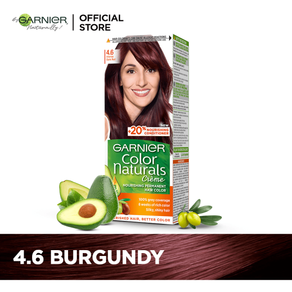 Garnier Color Naturals- 4.6 Burgundy Hair Color