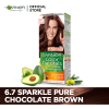Garnier Color Naturals- 6.7 Sparkle Pure Chocolate Brown Hair Color 1 GarnierColorNaturals6.7SparklePureChocolateBrownHairColor Garnier Color Naturals- 6.7 Sparkle Pure Chocolate Brown Hair Color