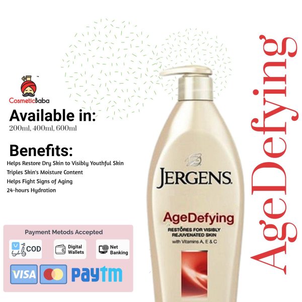 Bath and Body 28 Jergens Age Defying Lotion 200ml