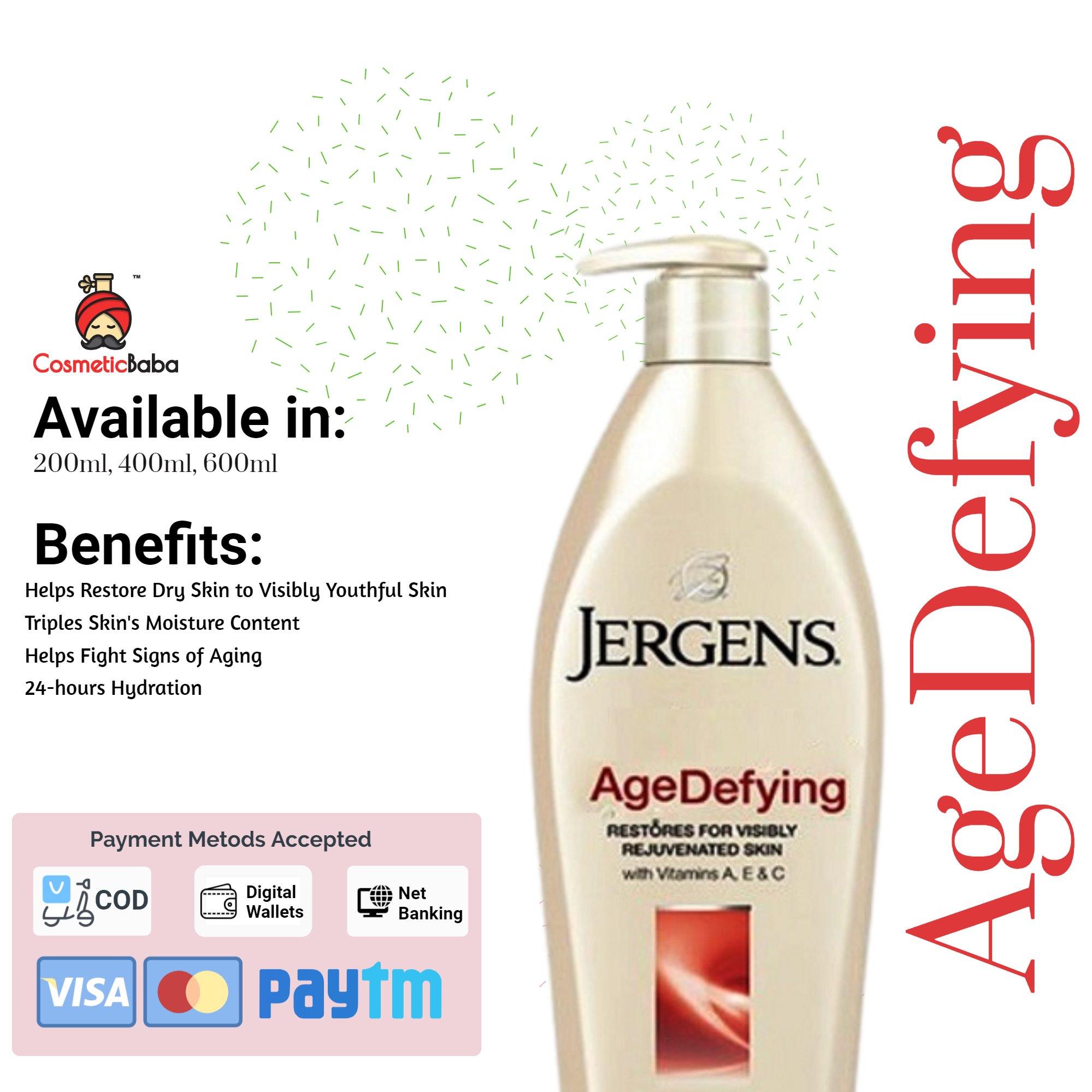 Jergens Age Defying Lotion 200ml 3 Jergens Age Defying Lotion 200ml