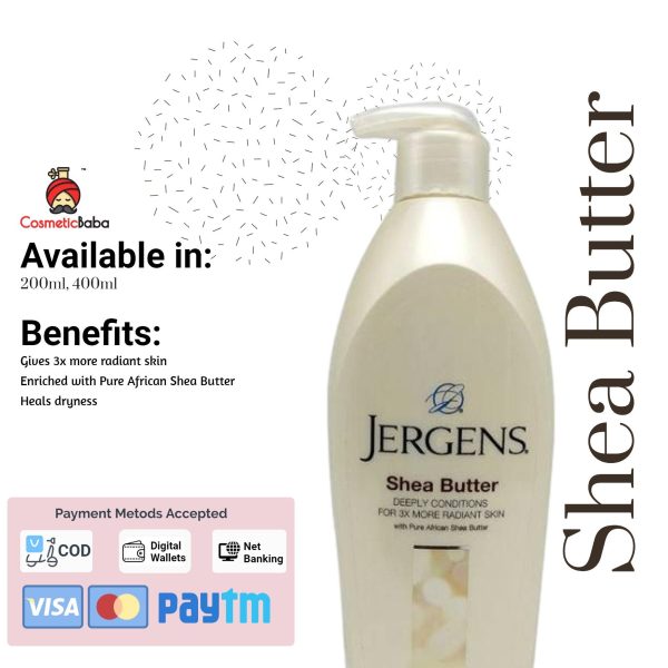 Bath and Body 24 Jergens Shea Butter Body Moisturizer 200ml