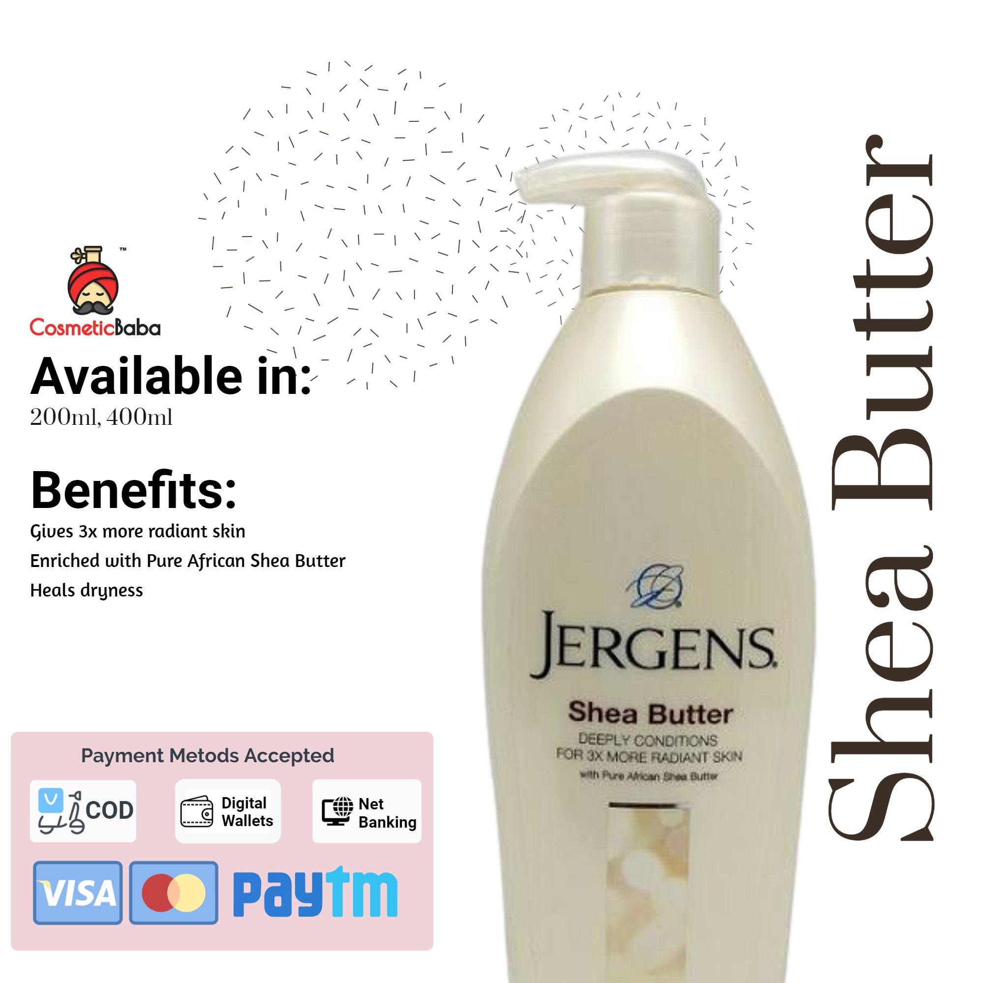 Jergens Shea Butter Body Moisturizer 200ml 3 Jergens Shea Butter Body Moisturizer 200ml