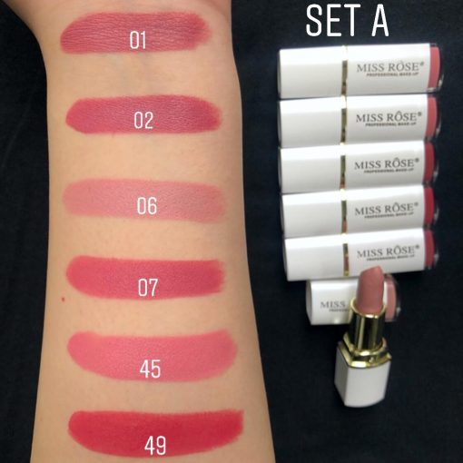 Miss Rose 3D Mineral Lipstick-White 5 Miss Rose 3D Mineral Lipstick-White - Image 3