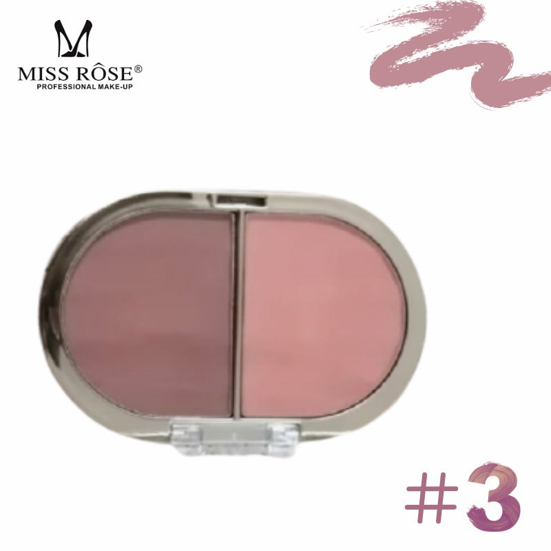 Miss Rose 2 in 1 Blusher In Gold Packing 5 Miss Rose 2 in 1 Blusher In Gold Packing - Image 3