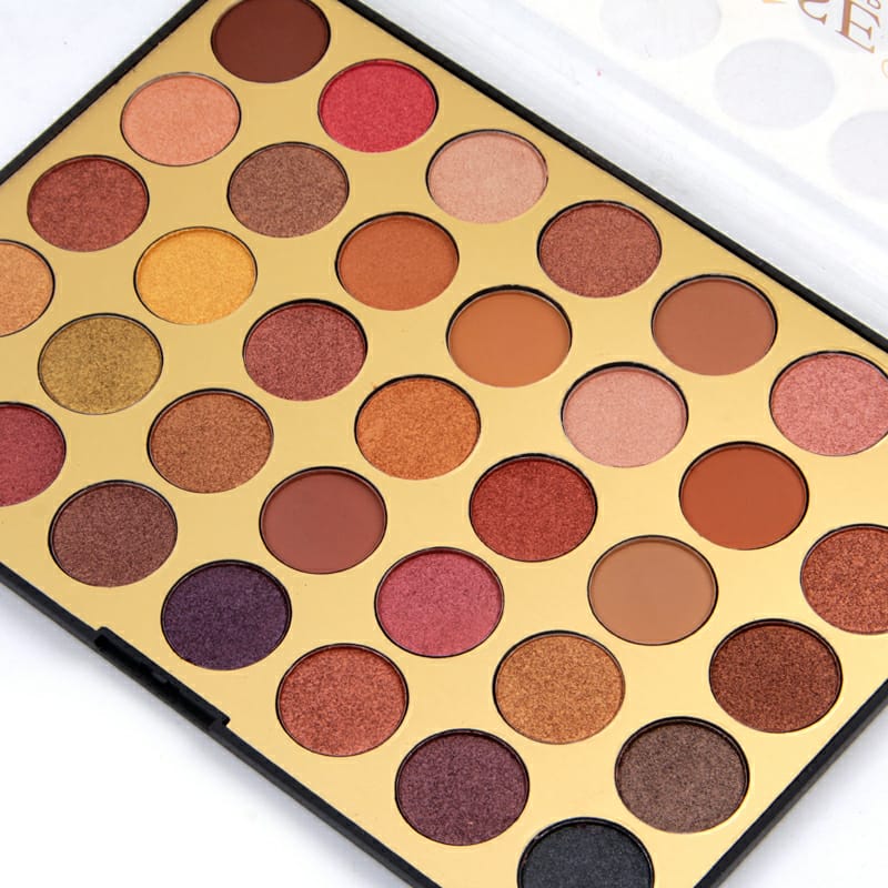 Miss Rose 35 Color Eyeshadow Palette - N1 4 Miss Rose 35 Color Eyeshadow Palette - N1 - Image 2