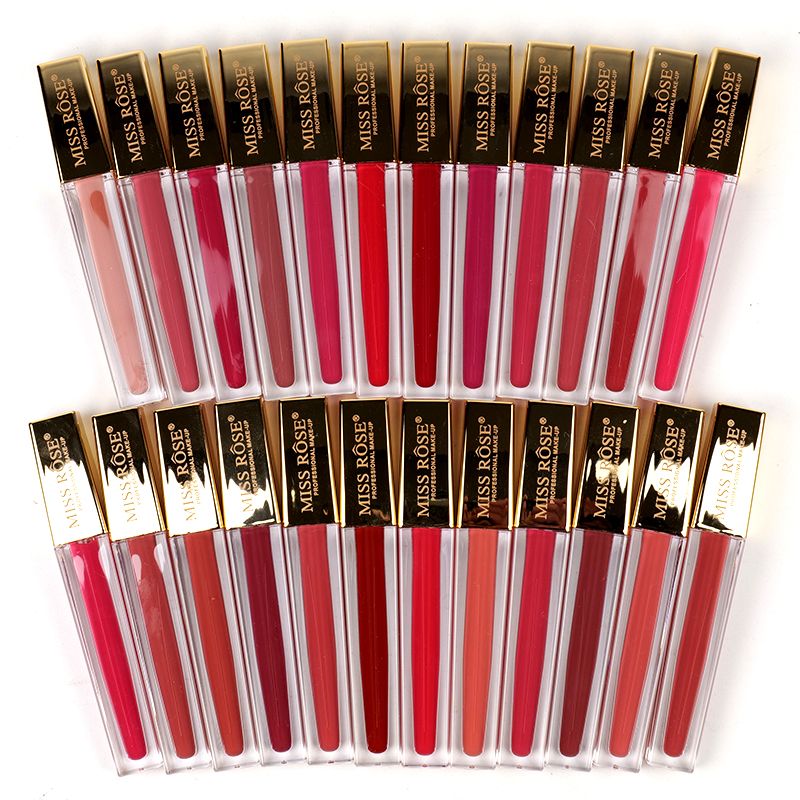 Miss Rose New Matt Liquid Lip Gloss (Gold) 3 Miss Rose New Matt Liquid Lip Gloss (Gold)