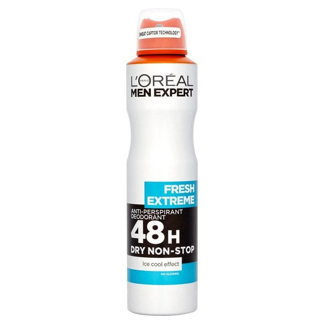 Loreal Men Expert 48H A/P Deodorant Spray Fresh Extreme 250Ml 3 Loreal Men Expert 48H A/P Deodorant Spray Fresh Extreme 250Ml