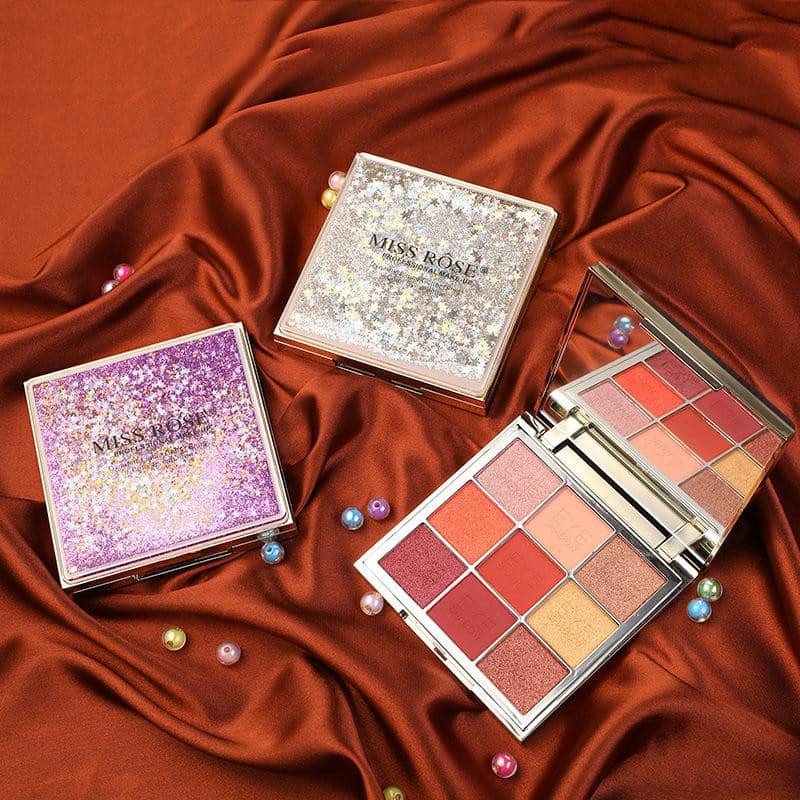 MISS ROSE Professional Makeup 9 Color Eye Shadow Palette 3 MISS ROSE Professional Makeup 9 Color Eye Shadow Palette