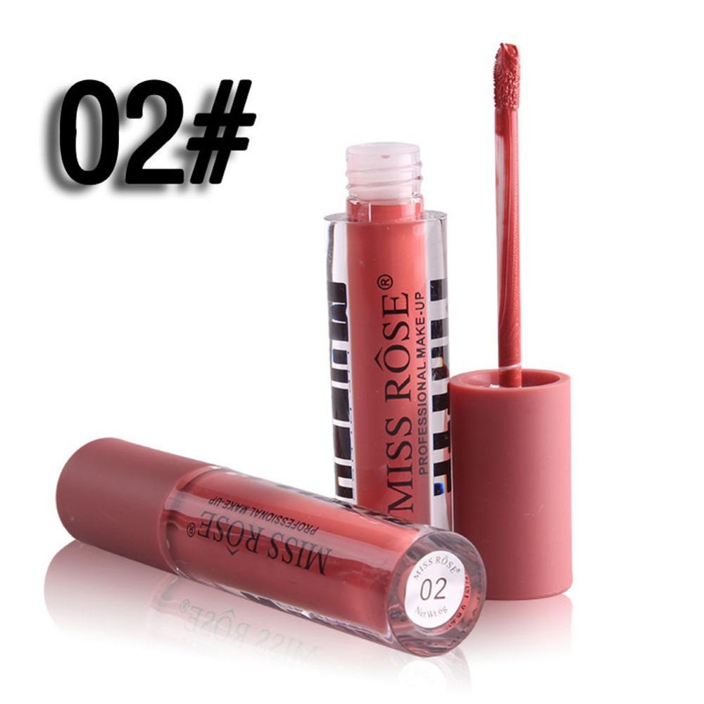 MISS ROSE New Fashion Color Matte Gloss 5 MISS ROSE New Fashion Color Matte Gloss - Image 3