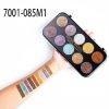 MISS ROSE 10 Colors Glitter Eyeshadow Palette 1 Miss Rose 10 Colors Glitter Eyeshadow Palettes Sparkling Diamond Eyeshadow Metallic Makeup Cosmetics Kit Long lasting MISS ROSE 10 Colors Glitter Eyeshadow Palette