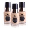 MISS ROSE Purely Natural Foundation 1 Miss Rose Makeup Liquid Foundation Cream Nutritious 7 colors Flawless Coverage Oil Free Concealer Cream Base MISS ROSE Purely Natural Foundation
