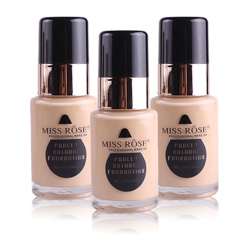 MISS ROSE Purely Natural Foundation 3 MISS ROSE Purely Natural Foundation