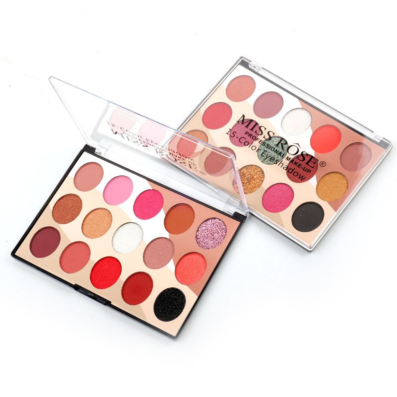 Miss Rose 15 Colours Eyeshadows Kit 3 Miss Rose 15 Colours Eyeshadows Kit
