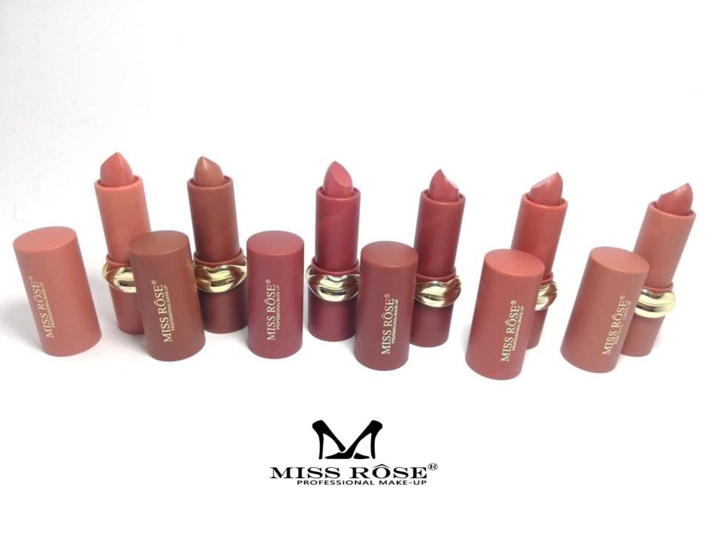 MISS ROSE Set of 6 Bold Matte Lipsticks 3 MISS ROSE Set of 6 Bold Matte Lipsticks