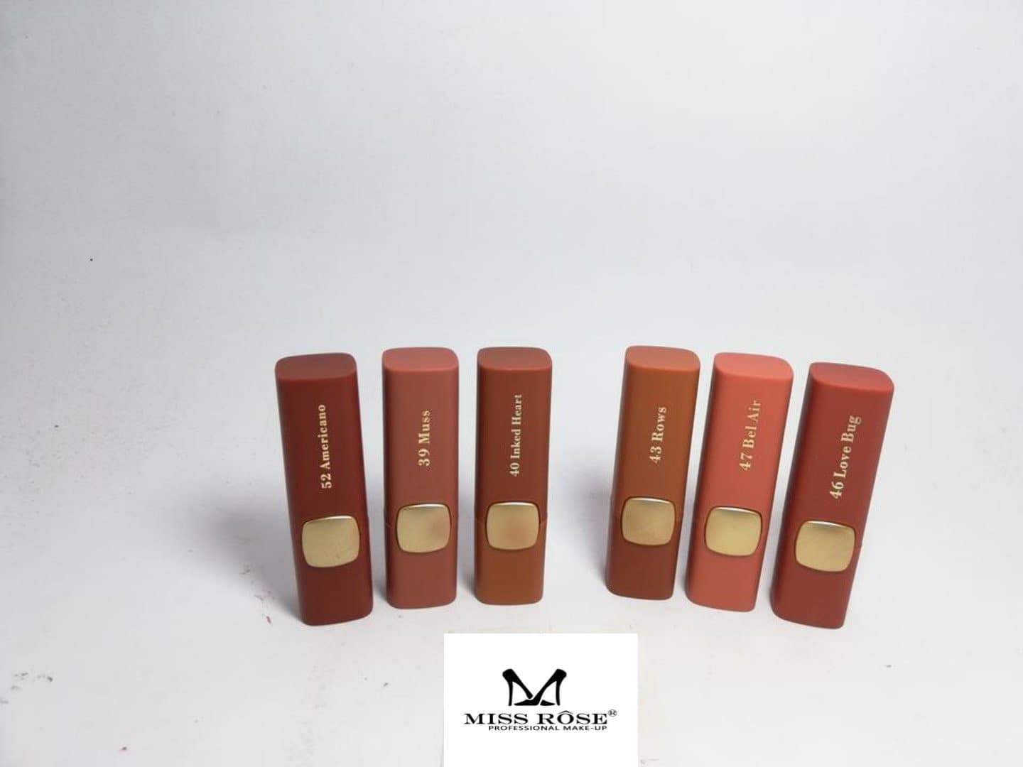 MISS ROSE Matte Lipstick 5 MISS ROSE Matte Lipstick - Image 3