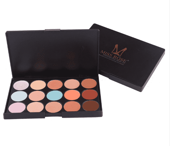 Miss Rose Concealer Palette Makeup 15 Colors Cream 3 Miss Rose Concealer Palette Makeup 15 Colors Cream