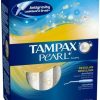 TAMPAX PEARL PLASTIC LEAKGUARD PROTECTION REGULAR 18'S 2 TAMPAX PEARL PLASTIC LEAKGUARD PROTECTION REGULAR TAMPAX PEARL PLASTIC LEAKGUARD PROTECTION REGULAR 18'S