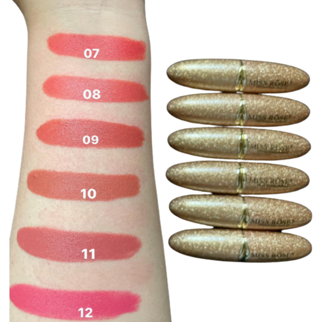 Miss Rose Gold Plated Matte Lipstick 5 Miss Rose Gold Plated Matte Lipstick - Image 3
