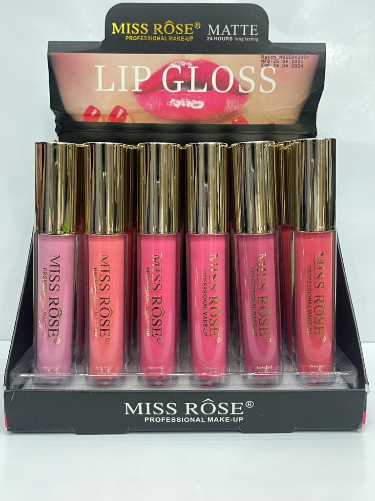 MISS ROSE SHINE LIP GLOSS (NEW) 3 MISS ROSE SHINE LIP GLOSS (NEW)