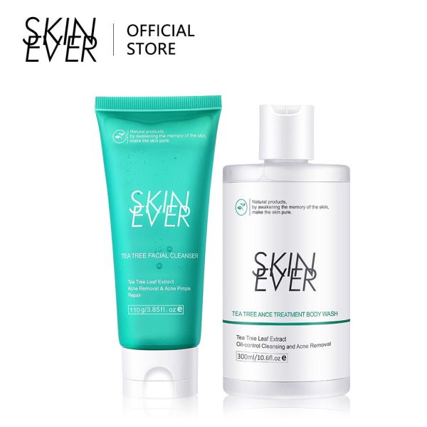 SKIN EVER Tea Tree Facial Cleanser & Body Wash