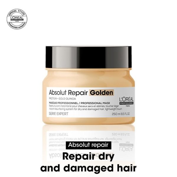 Serie Expert Masque Gold Quinoa + Protein Absolut Repair 250Ml