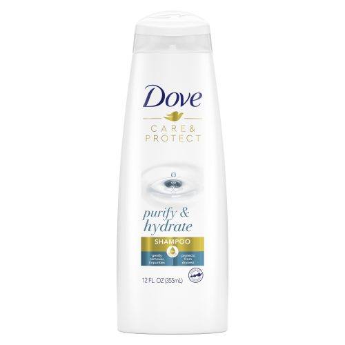 Dove Shampoo Usa Care & Protect Purify & Hydrate 12Oz/355Ml