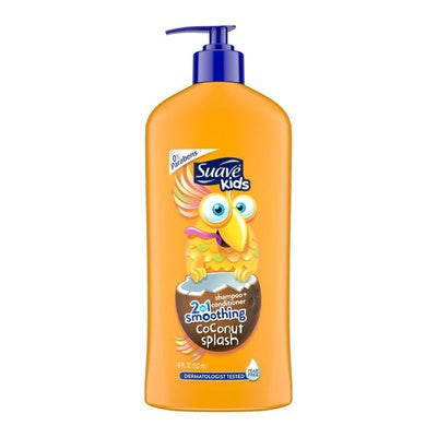 Suave Kids 2In1 Shmp+Cond Coconut Splash Pump 18Oz/532Ml 3 Suave Kids 2In1 Shmp+Cond Coconut Splash Pump 18Oz/532Ml