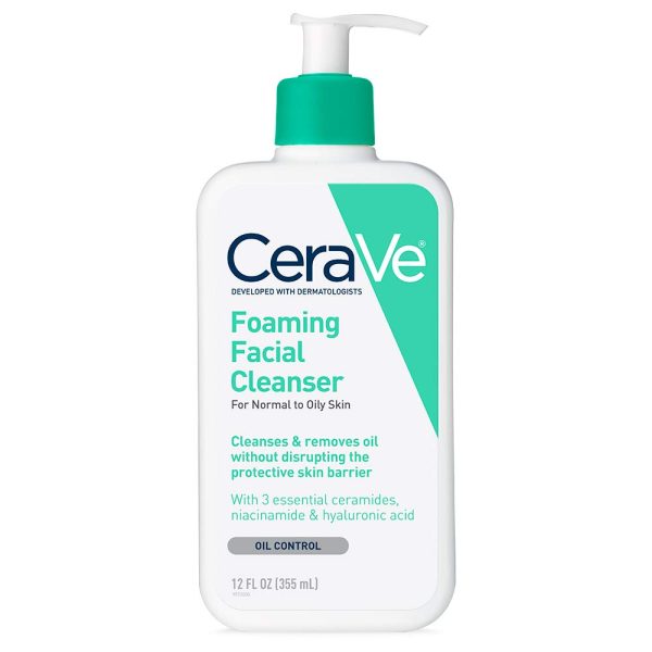Cerave Foaming Facial Cleanser 355mL -USA