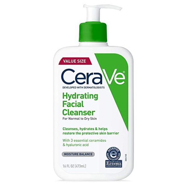 Cerave Hydrating Facial Cleanser 355mL-USA