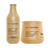Serie Expert Gold Protein Absolut Repair Shampoo (300ML) + Hair Mask 1 l oreal kit absolut repair quinoa s m lop22007 Serie Expert Gold Protein Absolut Repair Shampoo (300ML) + Hair Mask