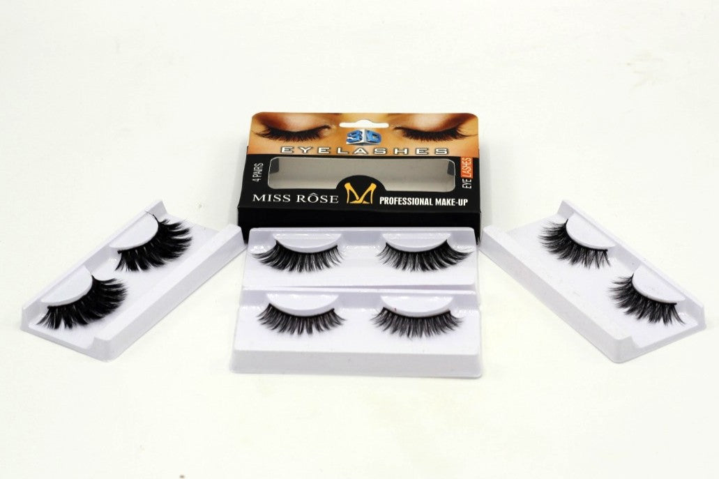 Miss Rose 3D Eyelashes (4 in 1) 5 Miss Rose 3D Eyelashes (4 in 1) - Image 3