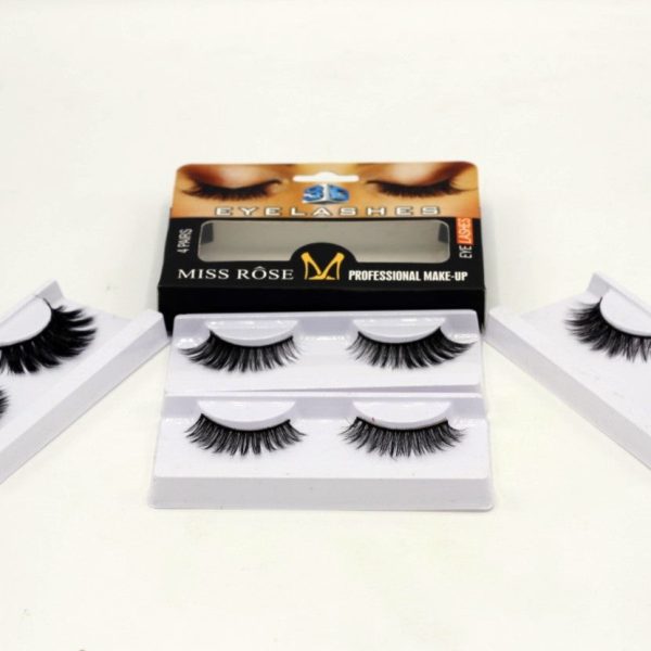 Miss Rose 3D Eyelashes (4 in 1)