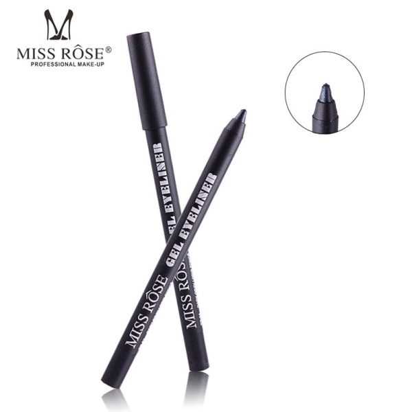 Makeup 53 MISS ROSE Waterproof Make Up Eye Liner Pencil – Black