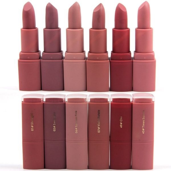 Miss Rose Cosmetics 92 MISS ROSE Set of 6 Matte Waterproof Lipsticks