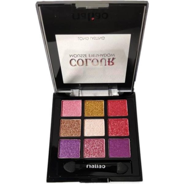 Maliao 9 Colors Mousse Eyeshadow Platte