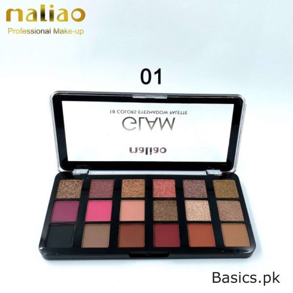 Maliao Glam 18 Colors Eyeshadow Palette