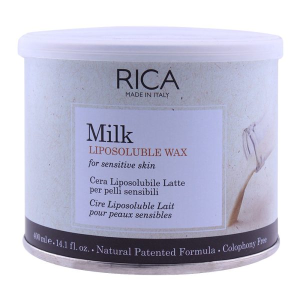 Rica Wax Liposoluble Milk Senstive Skin 14.1Oz/400Ml