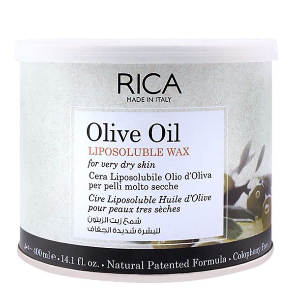 Rica Wax Liposoluble Olive Oil Very Dry Skin 14.1Oz/400Ml