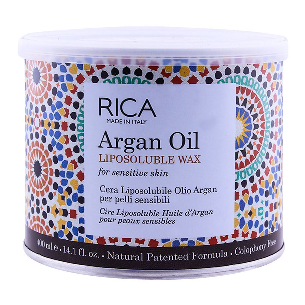 Rica - Wax Liposoluble Argan Oil Sensitive Skin 14.1Oz 400 ML 3 Rica - Wax Liposoluble Argan Oil Sensitive Skin 14.1Oz 400 ML