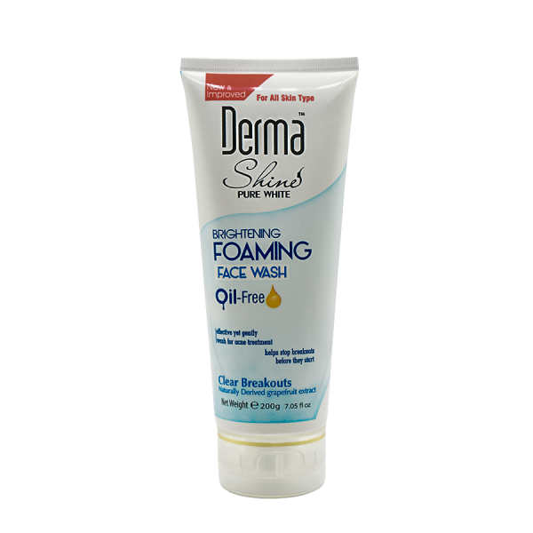 Derma Shine Oil Free Foaming Face Wash