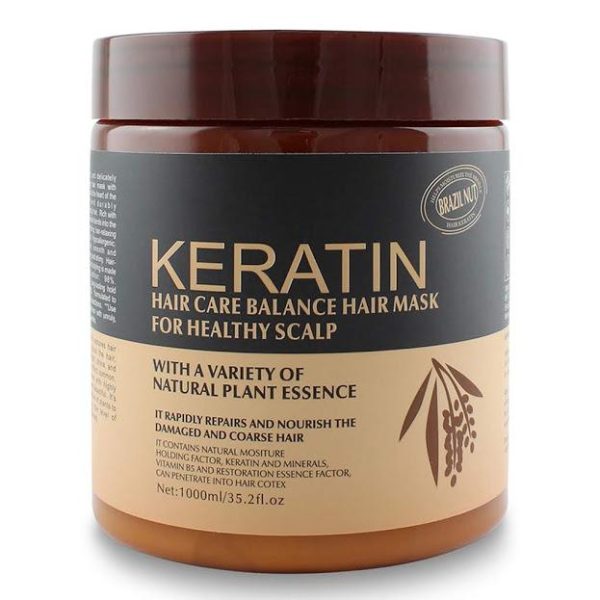 Brazil Nut Keratin Hair Care Balance Keratin Hair Mask 1000 ml
